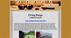 Desktop Screenshot of firing-range.net