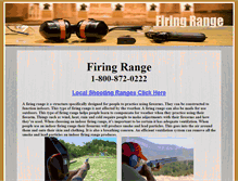 Tablet Screenshot of firing-range.net